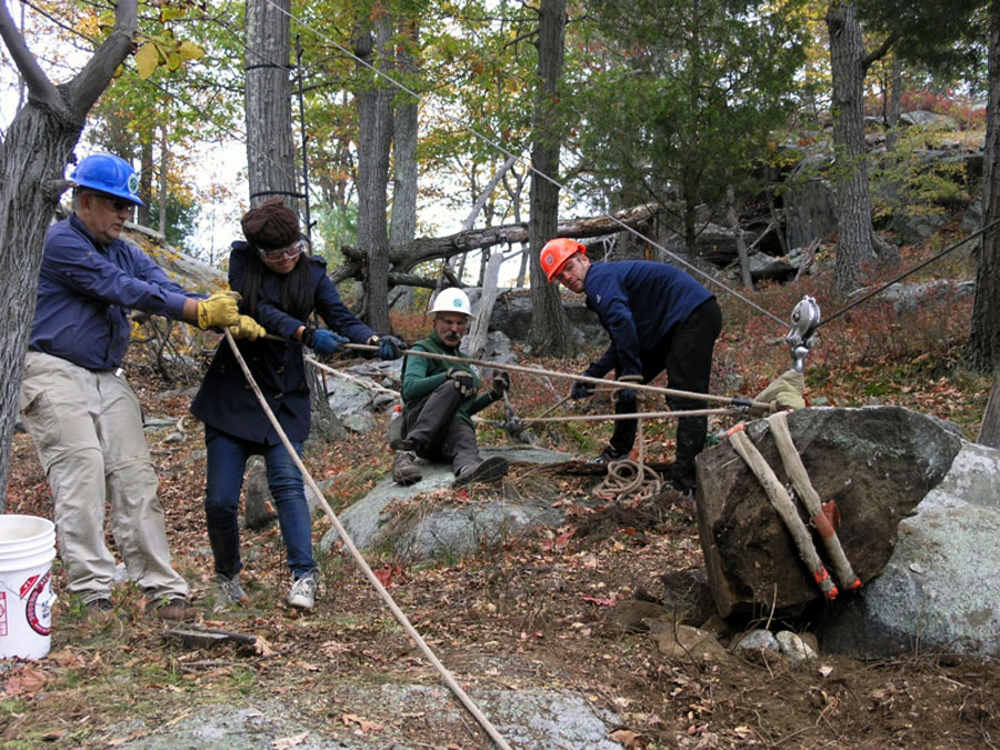 Bard Students Help Restore the Appalachian Trail 2015