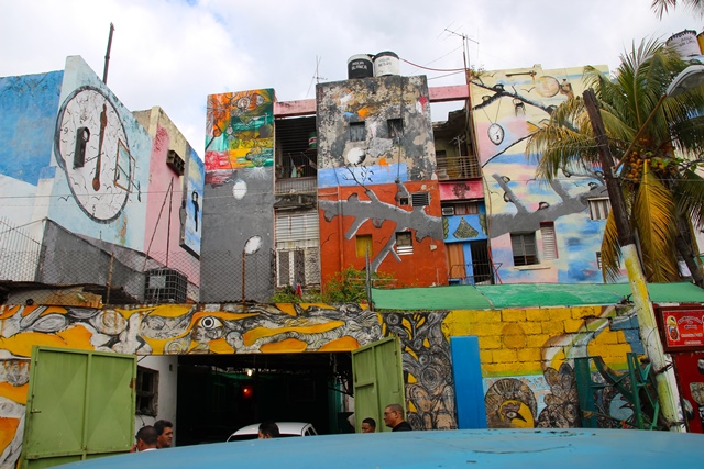 Múltiples murales en La Habana. Cuba. Foto de Franc Palaia