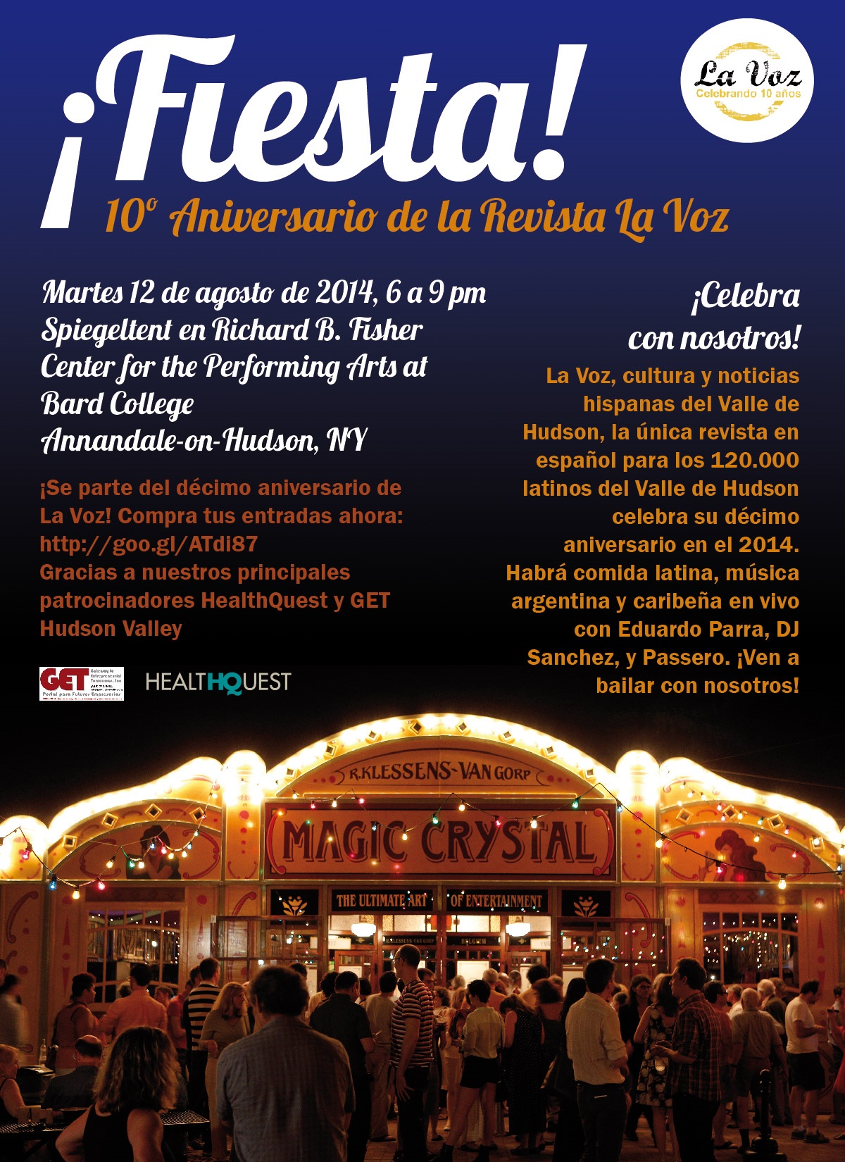 ¡Están todos invitados a la celebración de los 10 años de La Voz!