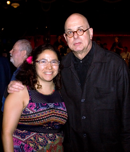 Mariel Fiori, directora de La Voz, y Leon Botstein, presidente de Bard College