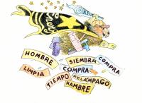 Para jugar y practicar la combinación mb y mp: La supermarmota del Valle del Hudson está buscando las palabras que faltan en estos refranes. ¿La ayudas a completarlos?