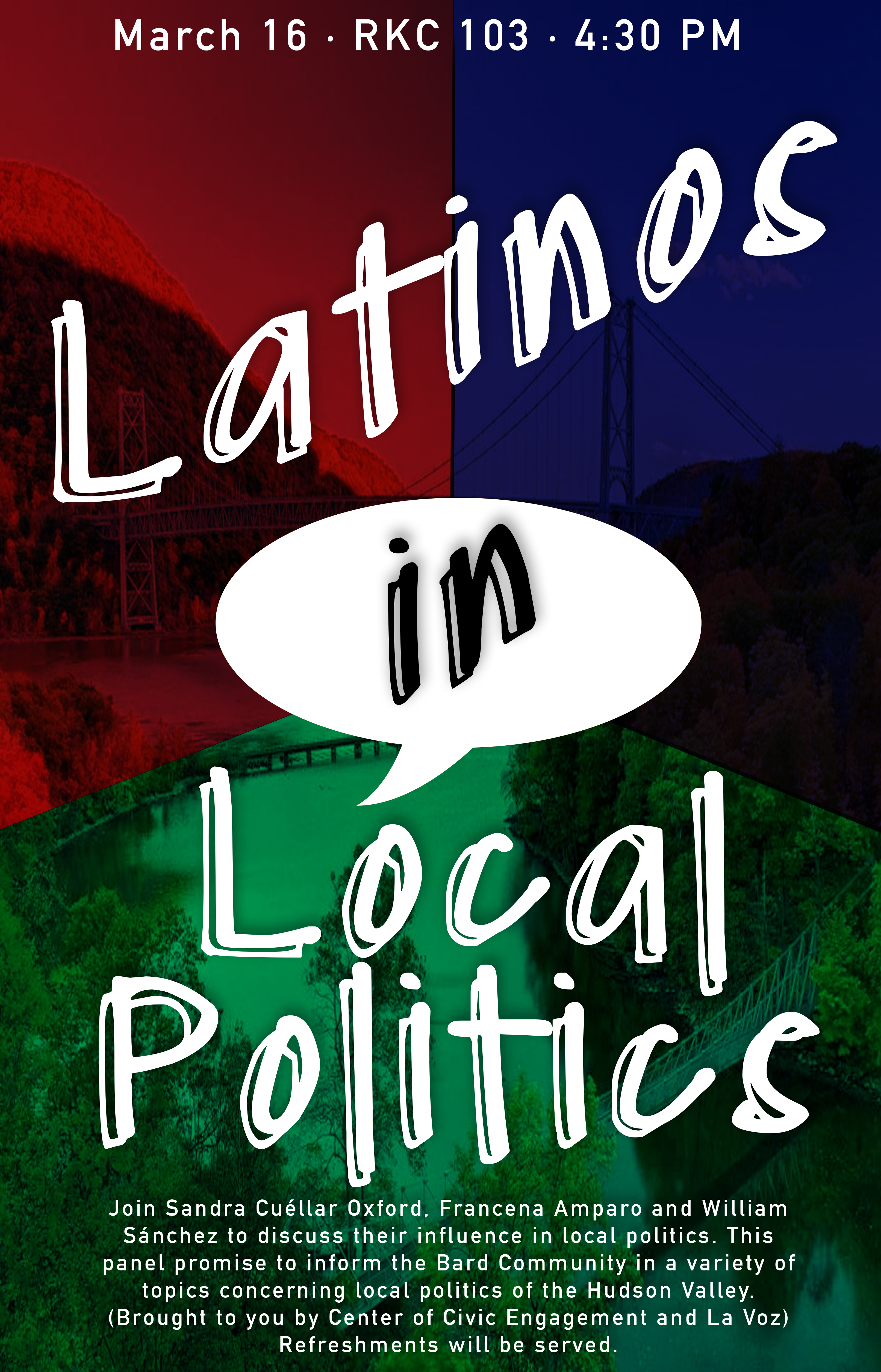 La Voz y el Center for Civic Engagement de Bard College los invitan a una presentación para no perderse el miércoles 16 de marzo a las 4:30pm.