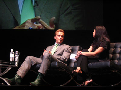 el gobernador de California, Arnold Schwarzenegger.