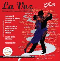 Portada de La Voz de noviembre 2015, ilustración del artista Néstor Madalengoitía Portada de La Voz de noviembre 2015, ilustración del artista Néstor Madalengoitía