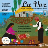 Portada de La Voz de diciembre 2015, ilustración de la artista Merceded Cecilia Portada de La Voz de diciembre 2015, ilustración de la artista Merceded Cecilia