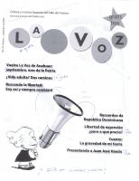 La Voz septiembre 2006 La Voz septiembre 2006