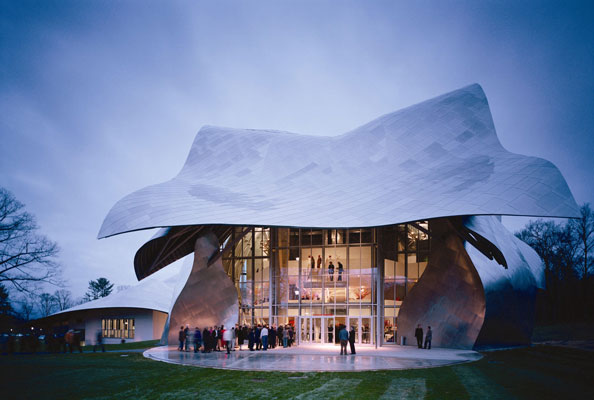 Richard B. Fisher Center for the Performing Arts; Photo: Peter Aaron '68/Esto